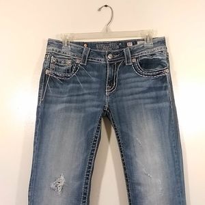 Miss me Jean's JP5854B Boot cut  Size27 light wash